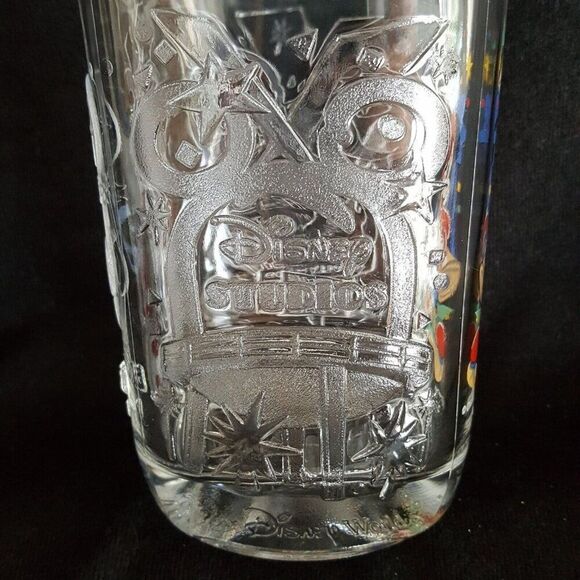 Vintage Walt Disney World Mickey Mouse Director Millennium 2000 Glass McDonalds - Picture 4 of 9